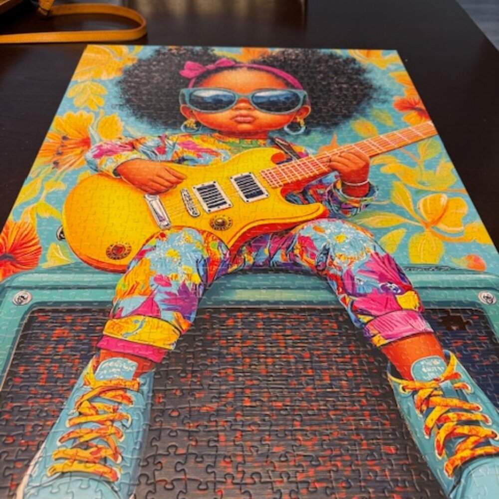 1000 Little Girl Magic Jigsaw Puzzle